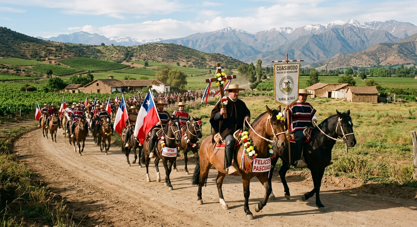 Tradiciones de Semana Santa en el campo chileno