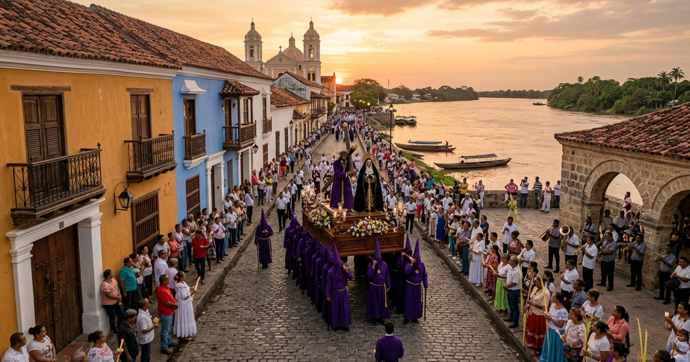 Mompox: El Tiempo Detenido en Semana Santa