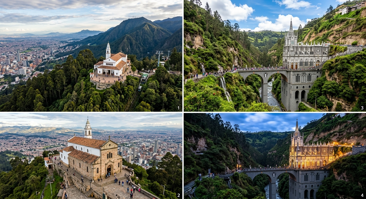 Santuarios religiosos de Colombia en Semana Santa