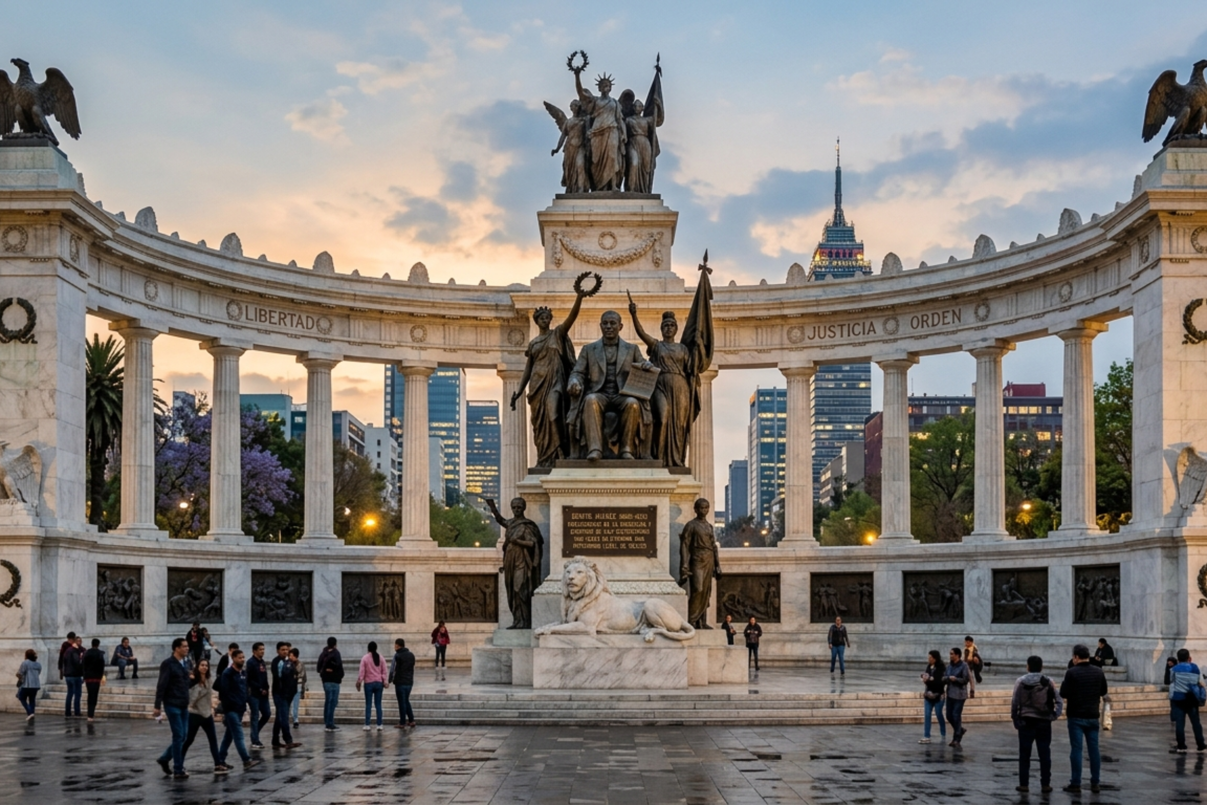Benito Juárez y el puente de marzo