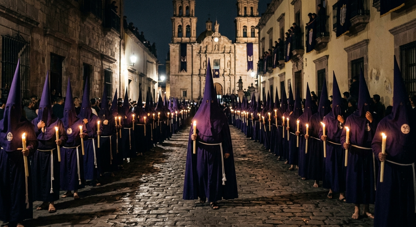 Procesión del Silencio en San Luis Potosí