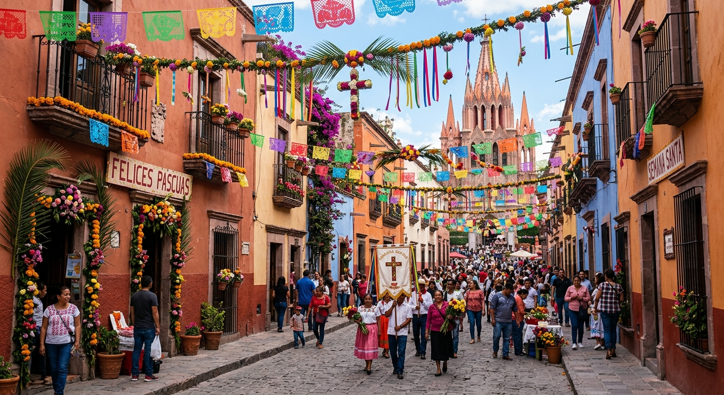 Pueblos Mágicos en Semana Santa en México